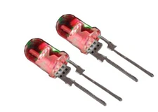 1 Watt 1-Chip 5mm High Power Red LED 43000mcd 1 Watt 5mm Red LED (10 Pcs)