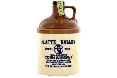 Platte Valley Corn Whiskey aus den USA im Tonkrug - 40% Vol./ 0,7 Liter 