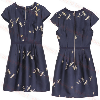 hartty dragonfly jacquard dress
