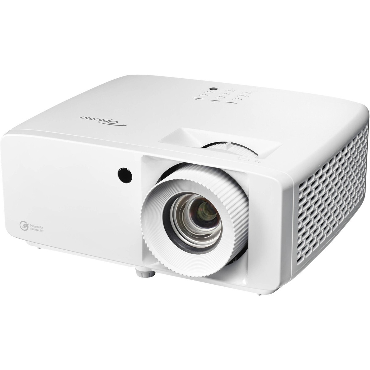 Optoma UHZ66 4K UHD DLP Laser Projector - White for sale online | eBay