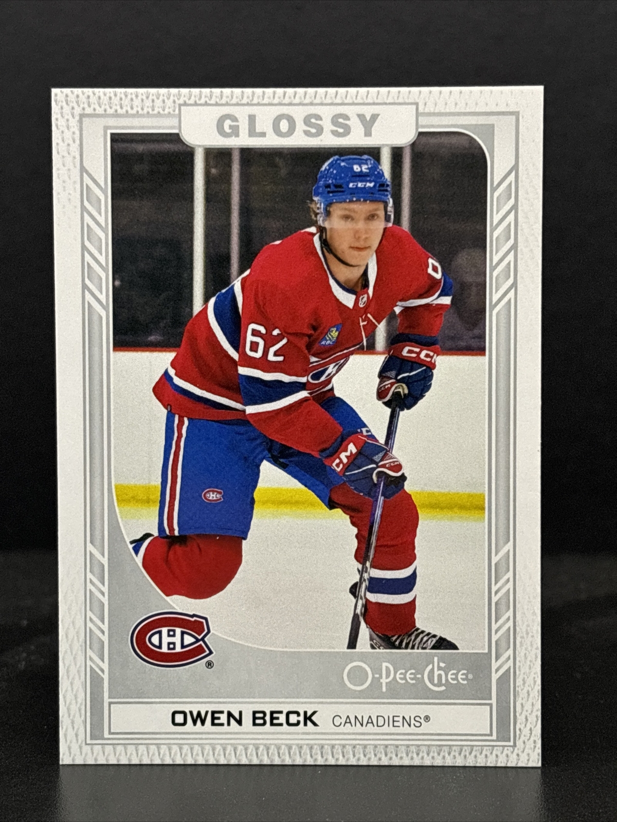 2023-24 Upper Deck Series 2 O-Pee-Chee Glossy Owen Beck #R-29 Rookie RC