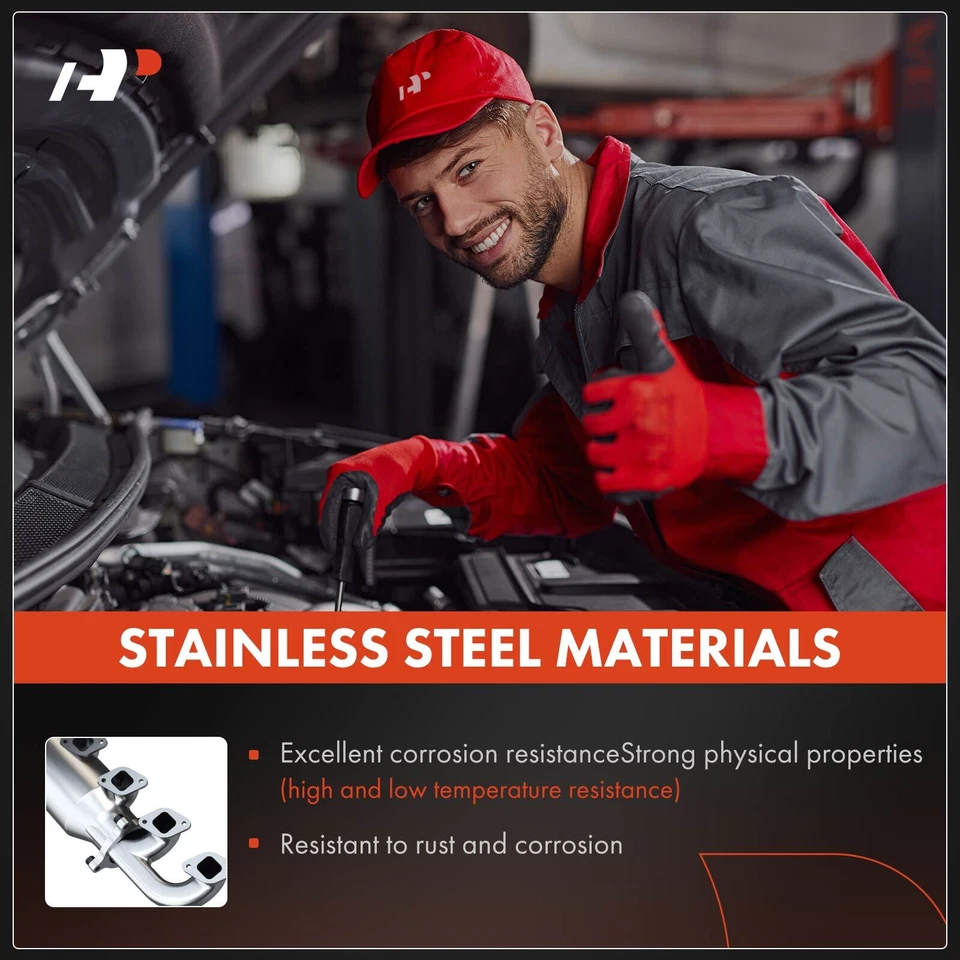 Coletor de escape com kit de junta para Scion xA xB 04-06 Toyota Echo 00-05 1.5L DOHC - Imagem 4 de 4