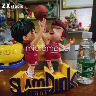ZX Studio SLAM DUNK Hanamichi Sakuragi Resin Model Kaede Rukawa In