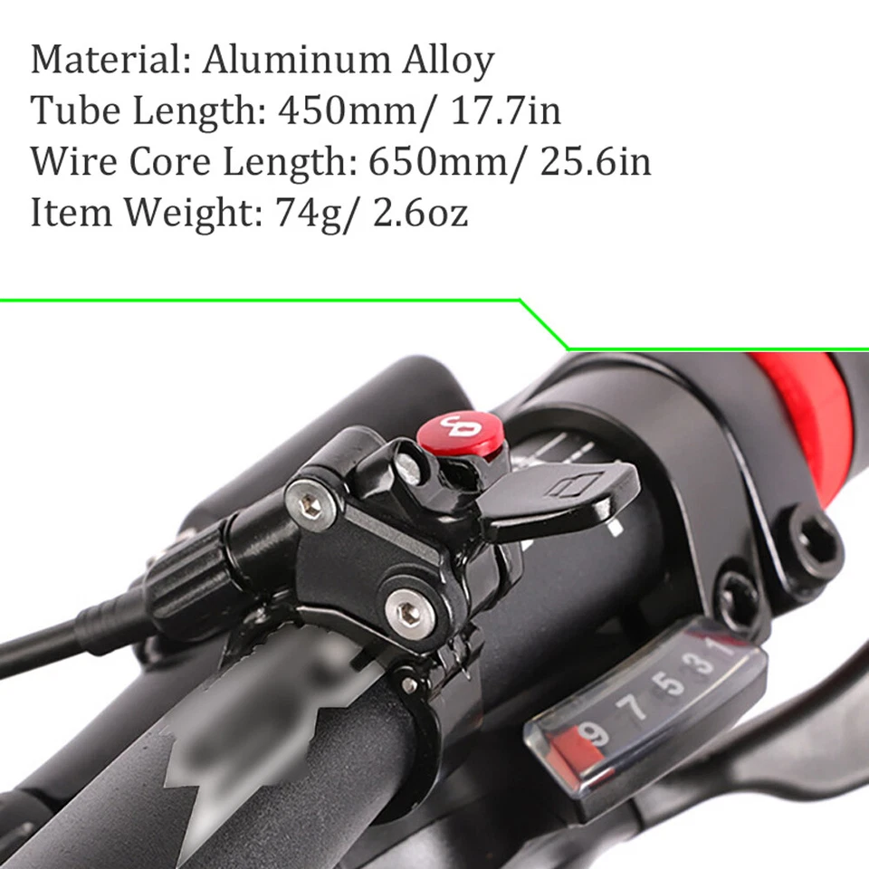 Fahrrad Remote Lockout Hebel Mountainbike Federgabel Remote für Rockshox Suntour - Bild 4 von 4