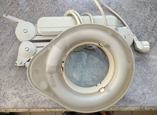 LUXO MOD.8306 LFM MEDICAL Lampada con lente d'ingrandimento luce fluorescente - Picture 11 of 14