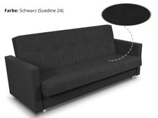 Schlafsofa Bettsofa Dave - Sofa mit Schlaffunktion und Bettkasten, Farbauswahl