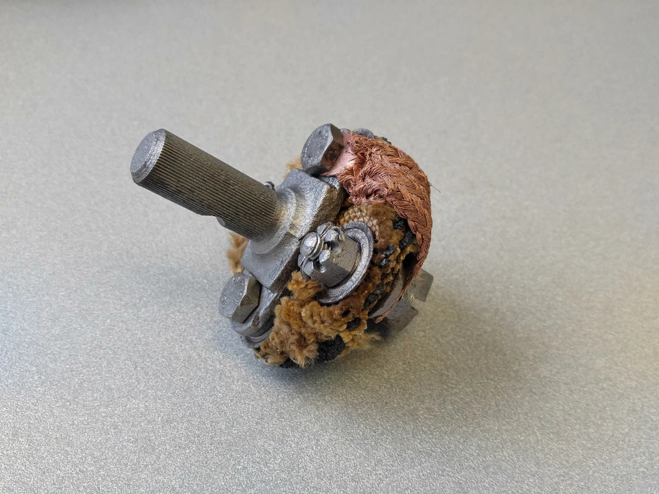 BONITO ACOPLADOR DE DIRECCIÓN ORIGINAL USADO ORIGINAL PORSCHE 356A 356B JUNTA DE TRAPO #1 Foto 2 de 4