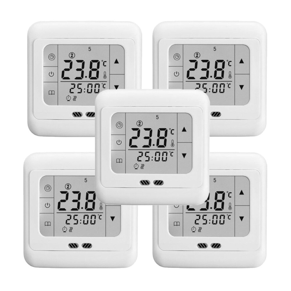 Touchscreen Digital Thermostat Fußbodenheizung Raumthermostat