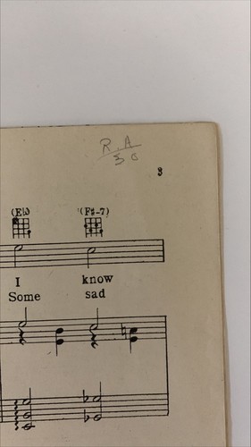 Vintage 1925 Sheet Music By The Light Of The Stars L Barton Evans A Sizemore (O) - Picture 4 of 6