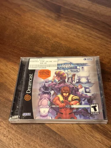 Sega Dreamcast Phantasy Star Online Version 2 ver New Factory Sealed