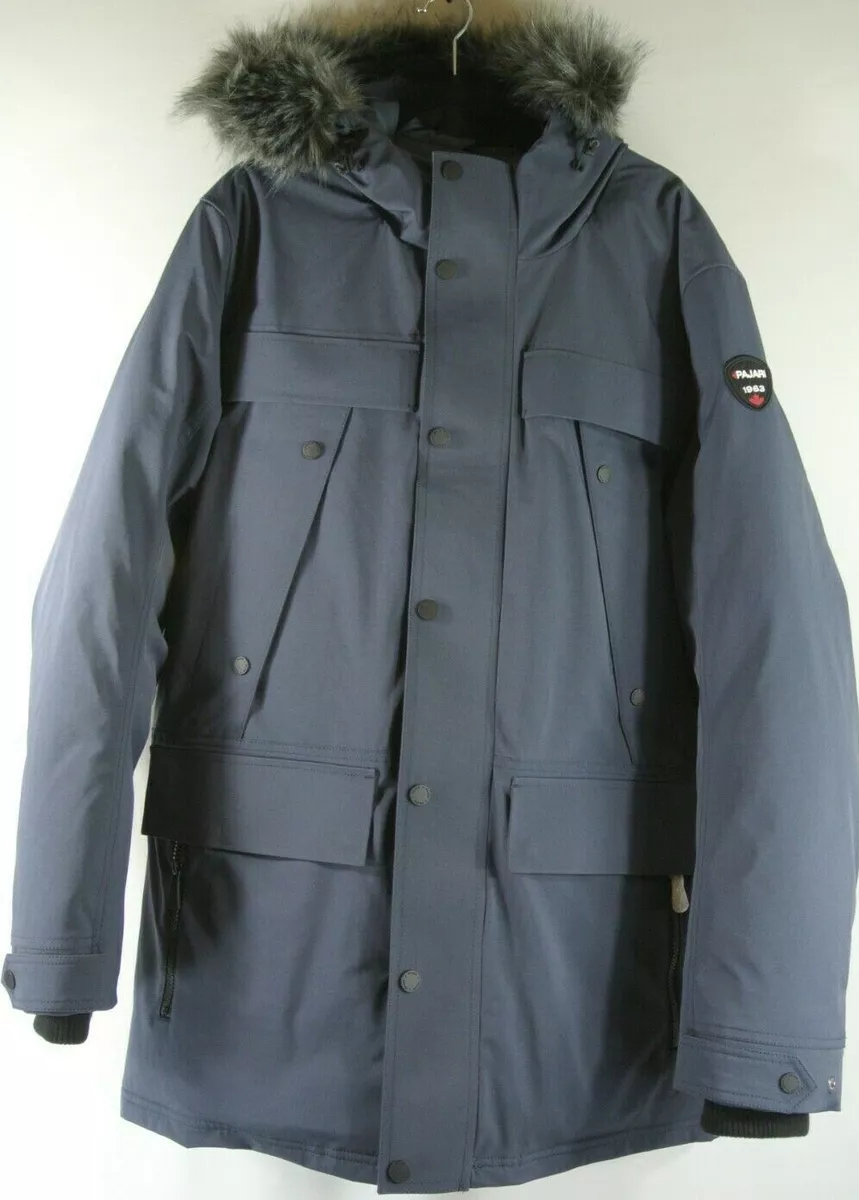 Pajar wells men's long parka sale