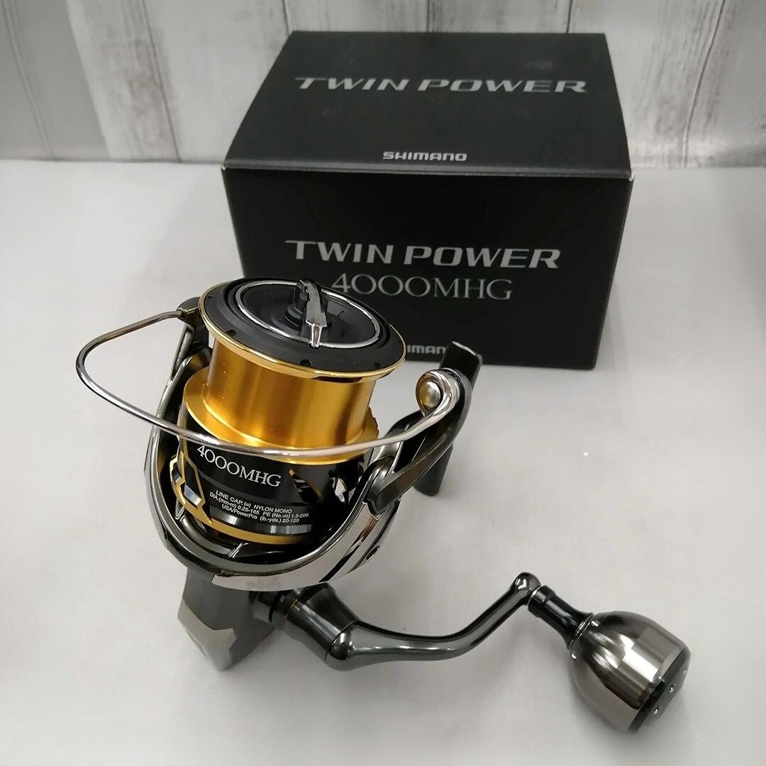 SHIMANO TWIN POWER 4000MHGスピニングリール シマノ ツインパワー