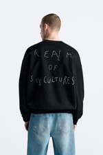 Zara Black Sweatshirts for Men for Sale | Shop Men's Zara Black Sweatshirts for Men for Sale | Shop Men's