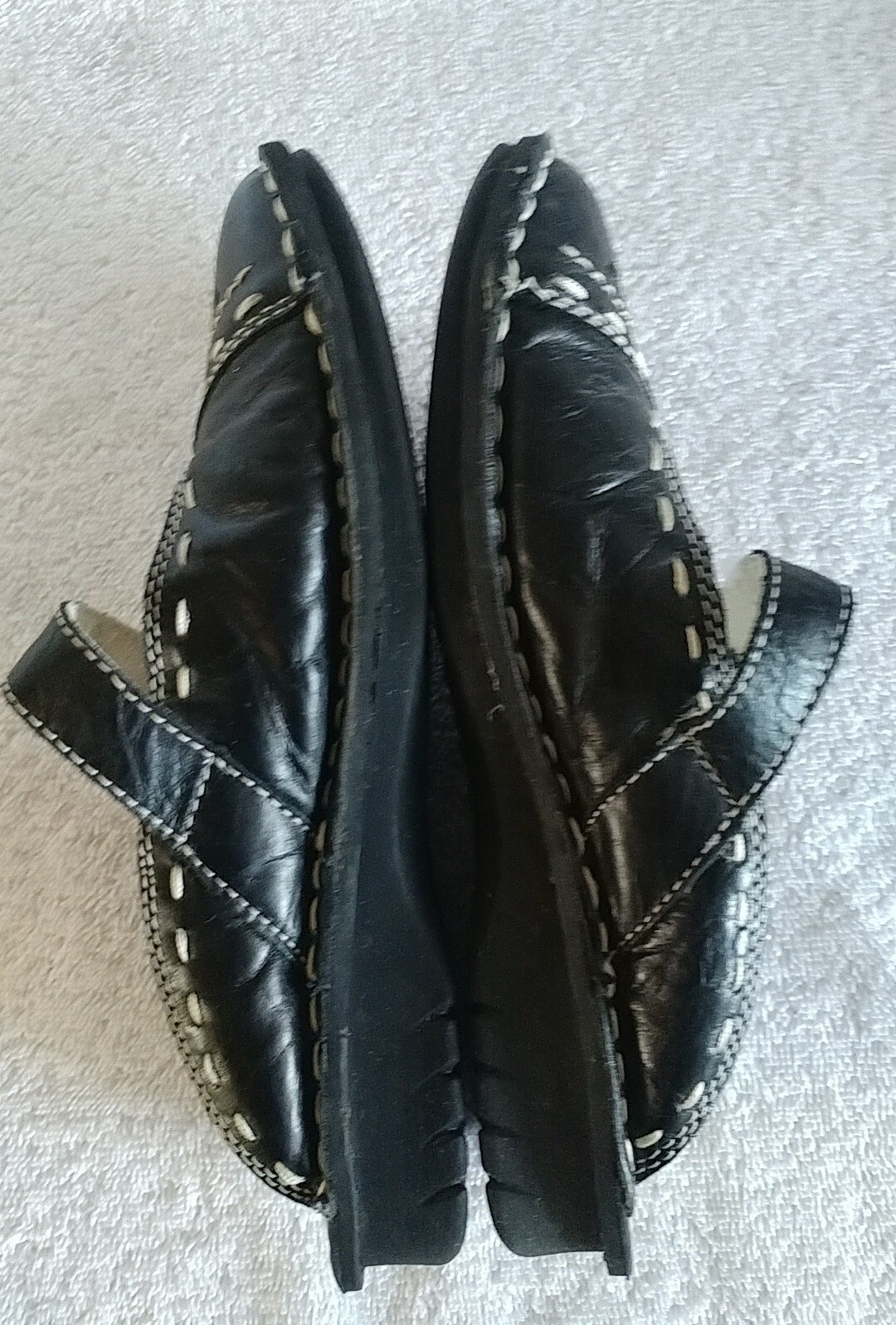 Spring Step Blk Open Back Adjustable Strap Mary J… - image 8