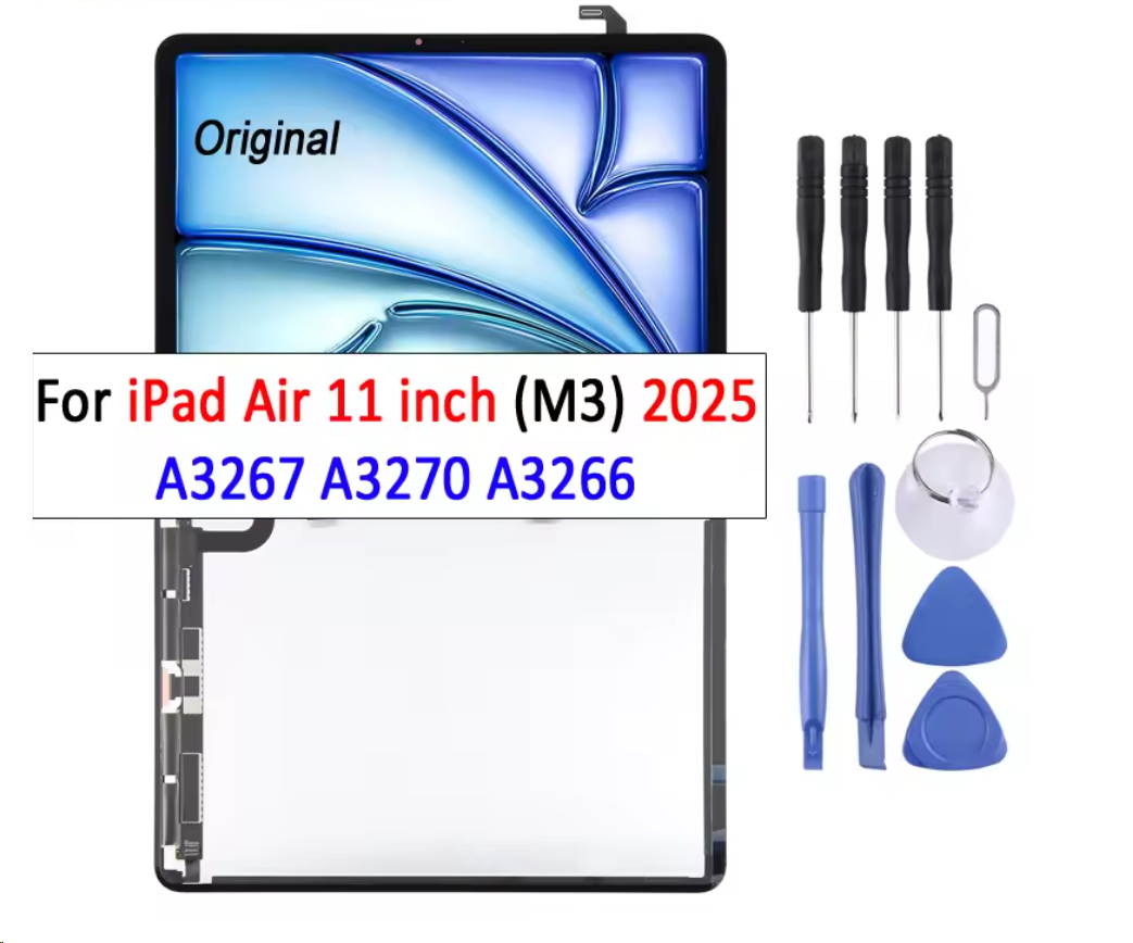 とむ様iPad Air m3 100% OEM For Apple iPad Air 11 inches (M3) 2025 LCD Display Touch