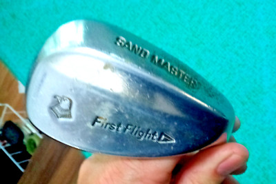 First Flight Sand Master Sand Wedge Golf Club Hex R True Golf Club 35''