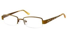 Seventeen 5354 Designer Reading Glasses in Bronze ; 2.50