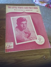 Vintage Sheet Music - The Little White Cloud that Cried, Johnnie Ray 1951