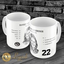 2019 Hayley Wickenheiser NHL Legend Hockey Hall of Fame Career 15oz Ceramic Mug