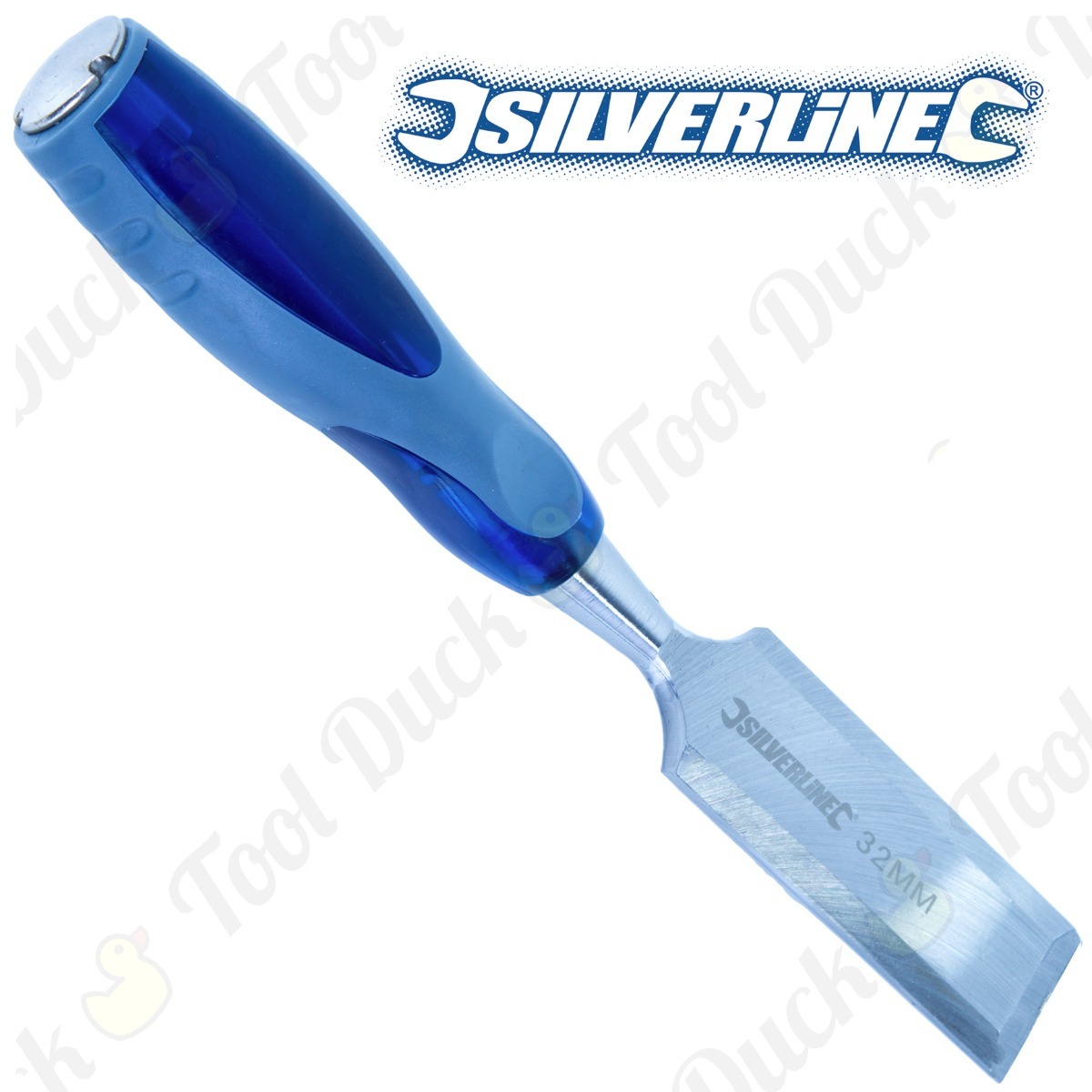 Small/Large SILVERLINE EXPERT CHISEL + STRIKING PLATE Wood Carve Tool