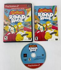 The Simpsons: Road Rage (Sony PlayStation 2, 2001) PS2 CIB Complete