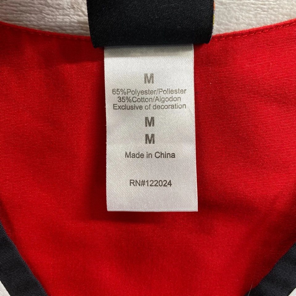 Exfoliantes para mujer Scrub Dudz Nebraska Cornhuskers talla mediana logotipo bolsillo rojo Foto 3 de 4