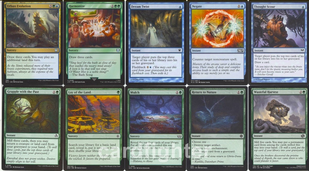 Mtg Starter Deck Magic: The Gathering Frog Tribal Commander Deck - Grolnok,  The Omnivore Mill Strategy 100 Cards Edh Deck Mtg
