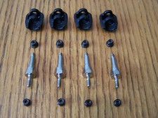 Arrma TLR Typhon Buggy Front Rear Shock Standoffs M3 Nuts Caps Stand Offs 6S BLX