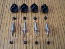 Arrma TLR Typhon Buggy Front & Rear Shock Standoffs Nuts Caps Stand Offs /6S BLX