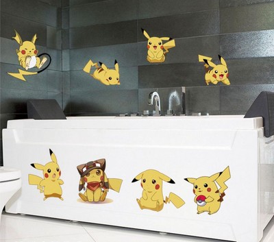11 Pocket Pokemon Pikachu Kids Bedroom Wall Stickers Home Decal
