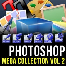 DESIGN TOOLKIT FOR PHOTOSHOP CS,CS2, CS3,CS4, CS5, CS6, CC - VOL2