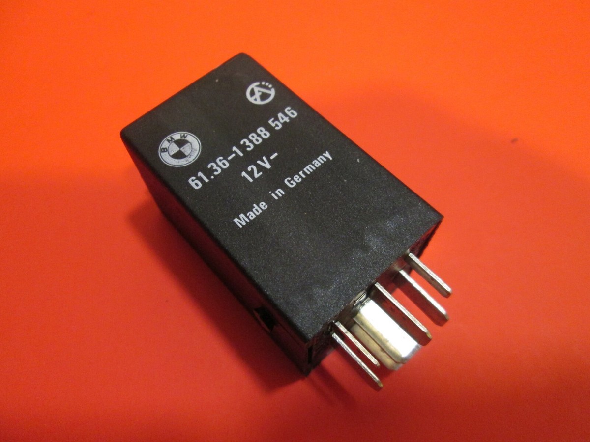 BMW Hazard Relay 61361388546 12V 61.36-1 388 546 7-pin Relay BMW Hazard Relay 61361388546 12V 61.36-1 388 546 7-pin Relay