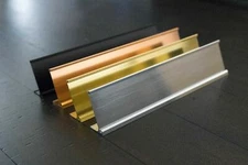 Office Desk Name Plate Holder - 2" x 8" / 2" x 10"