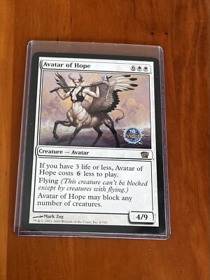 2003 MTG Avatar Of Hope Oversized Bangkok Grand Prix MTG 10th Anniv Award SCARCE