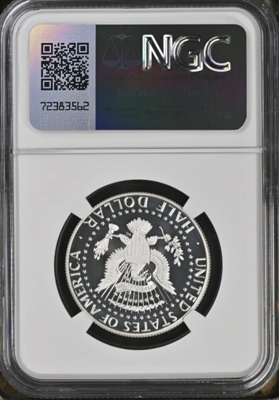 2023 S Kennedy Silver 50C NGC PF 70 Signature Label GKEN - Image 2 of 2