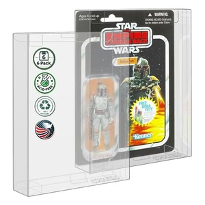 6 Pack Protector Display Case for Carded 3.75 Inch Action Figures Compatible - Picture 1 of 8