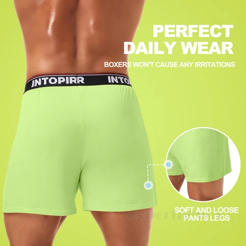 Herren Unterwäsche Boxer Soft Bambus Herren Boxershorts Unterwäsche Männer 7er Pack - Bild 6 von 12