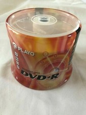 NEW Playo Blank DVD R 4.7GB 120min 60 Pack Spindle DVD Recordable Discs 1-16x R