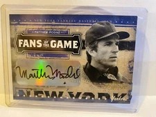 2005 Playoff Prestige Matthew Modine Fans of the Game Autograph #'d 66/100 FOTG