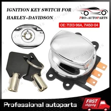 For Harley Davidson Ignition Switch Keys FXST SOFTAIL STANDARD 00-2010 71450-04