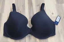 Gap GapBody Women's Everyday Essentials T-Shirt Bra - True Black-  34DD