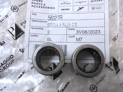 Genuine Aprilia, Piaggio, Vespa, Gilera, Swingarm Roller Bearing X2 New 56127R - image 1 of 3