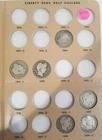 Barber Half Dollar complete 51 coin set Dansco. 98o,04s,06o,13,14,15p&s. 50% Off