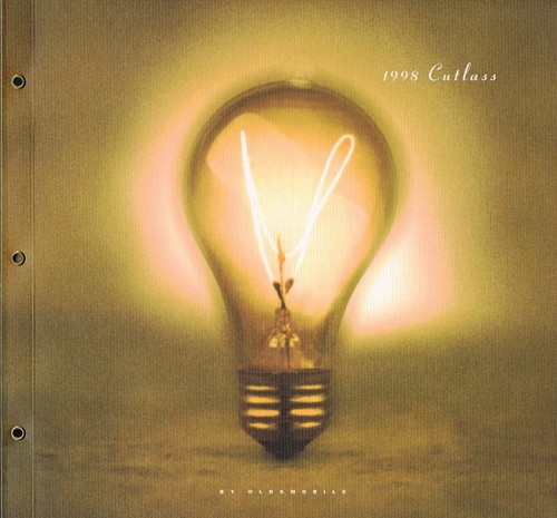 1998 Oldsmobile CUTLASS Brochure / Catalog with Color Chart: GL, GLS, OLDS - 第 2/4 張圖片