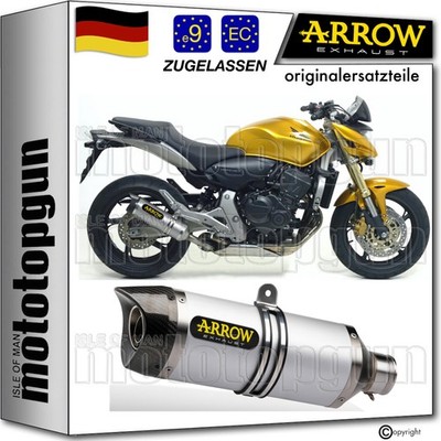 ARROW AUSPUFF ZUGELASSEN THUNDER ALUMINIUM C HONDA CB 600 F HORNET 2012 12