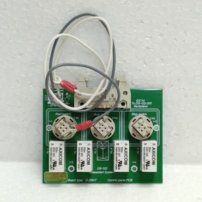 Elamtik DS-102 Dieselstart System Control Panel PCB D-205-F w/ 4x 24VDC AXICOM