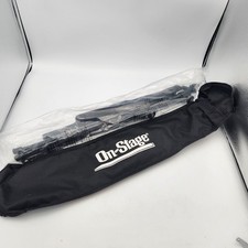 On Stage SM7122BB-OSS Folding Compact Sheet Music Stand w/ Bag BLACK