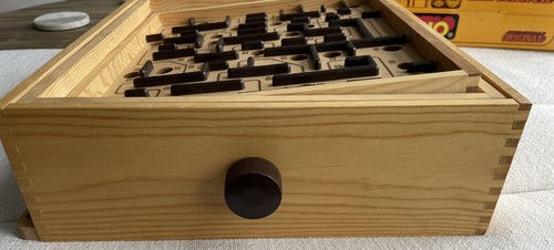 Vintage Brio Schweden Labyrinth Holz Kipplabyrinth Spiel OVP - Bild 5 von 14