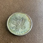 Vintage 1986 Sunshine Minting Large Eagle Silver One Troy Ounce Fine 999 Round