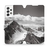 HandyhüLle Mit Klappe FüR Galaxy A72 5G Mobiwear Case Flip Cover Etui Berggipfel